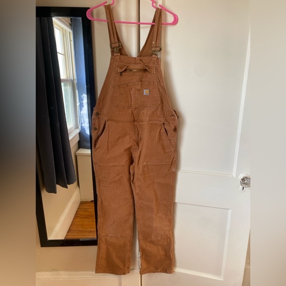 Carhartt Brown Overalls - Picture 1 of 4